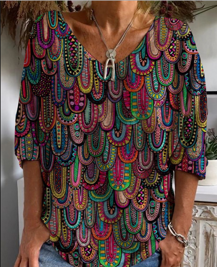 LB | Luźna i stylowa bluzka