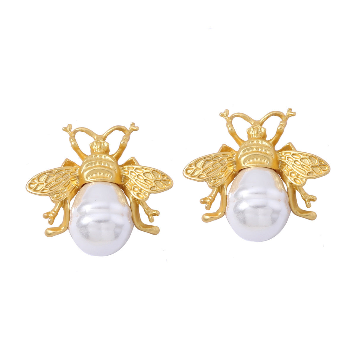 Delikatny rzemieślniczy Perłowy Kolczyk