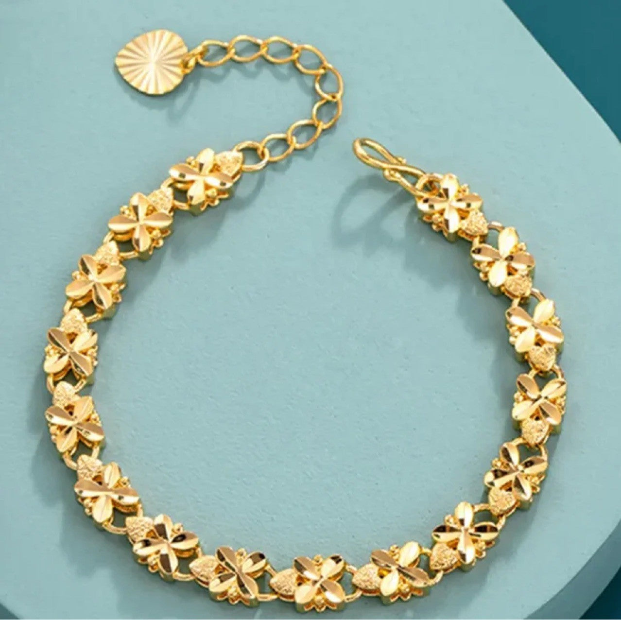 Elegancki Złoty Bransoletka na każdą okazję