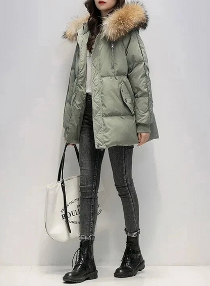 LB | Szykowna pikowana kurtka damska